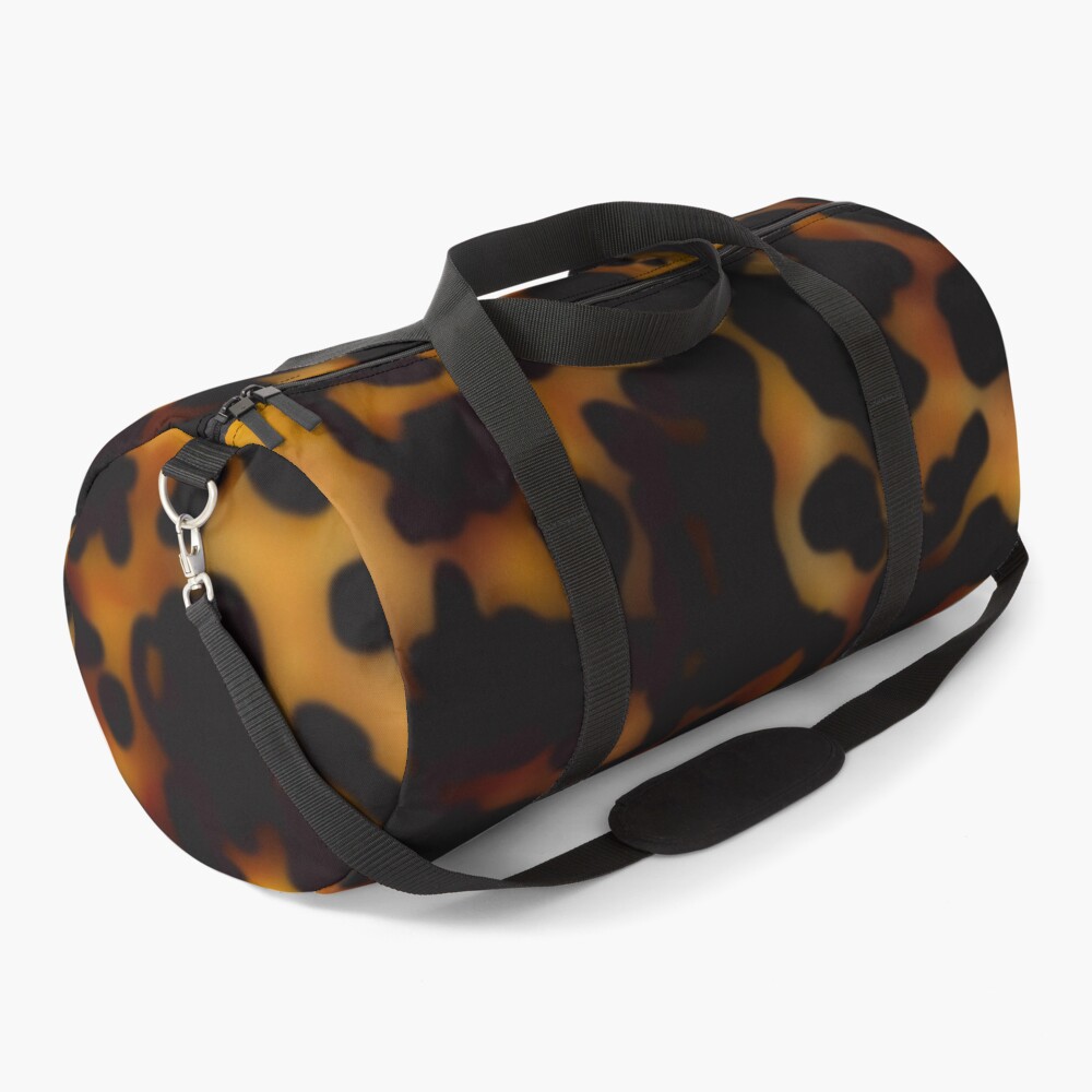 tortoiseshell tortoise shell Duffle Bag