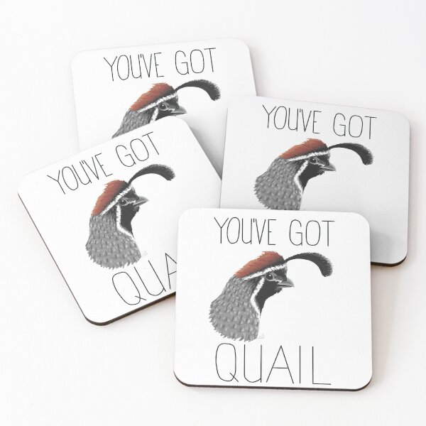 Item preview, You've Got Quail (Gambel's Quail) designed and sold by LauraWolfArtist.