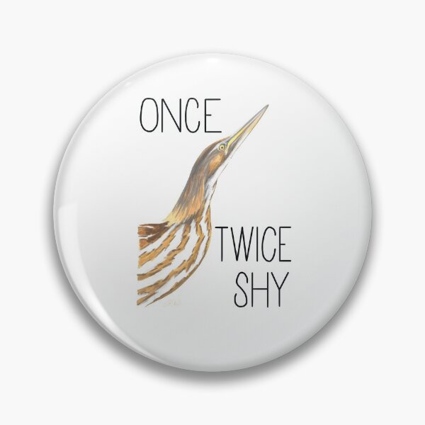 Item preview, Once Bittern, Twice Shy (American Bittern) designed and sold by LauraWolfArtist.