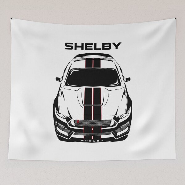 Item preview, Ford Mustang Shelby GT350R 2015 - 2020 - Black Stripes designed and sold by V8social.