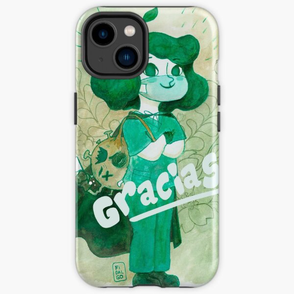 Thanks sanitarians! fuck covid! :) iPhone Tough Case