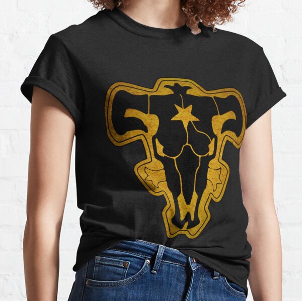 Black bulls Golden badge Classic T-Shirt
