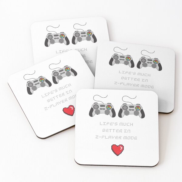 Item preview, Life's Much Better in 2-Player Mode | Gamer designed and sold by C00KIESandMILK.