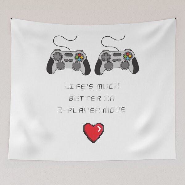 Item preview, Life's Much Better in 2-Player Mode | Gamer designed and sold by C00KIESandMILK.