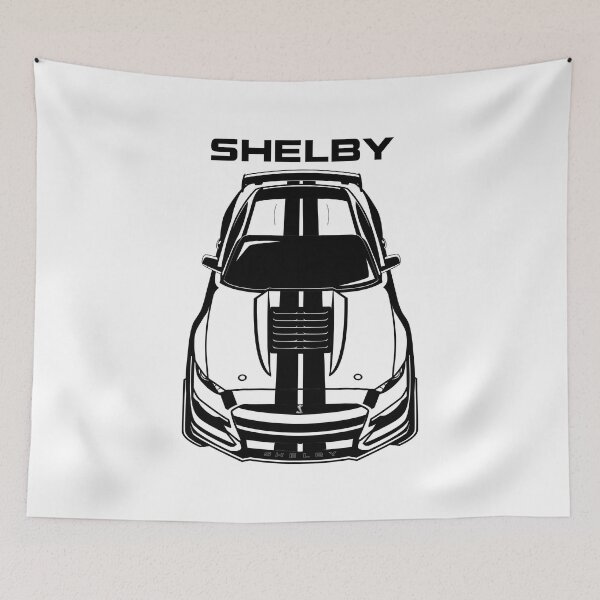 Item preview, Ford Mustang Shelby GT500 - 2020 - Black Stripes designed and sold by V8social.