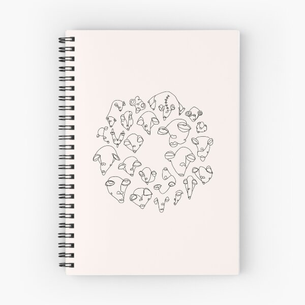 Item preview, Minimalist Assorted Faces designed and sold by minterial.