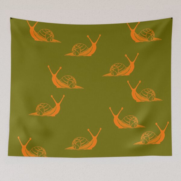 Item preview, frog and toad style snail designed and sold by turkeyandcheese.
