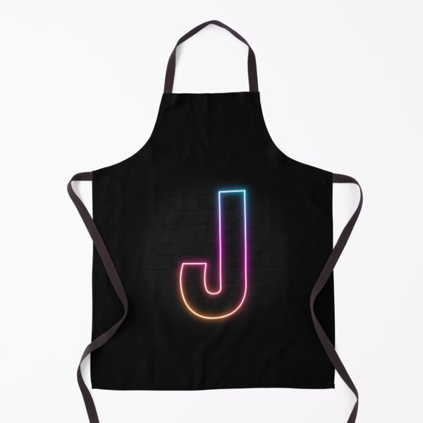 Item preview, Letter J - Neon Outrun Retrowave Monogram Art designed and sold by dylanxh.