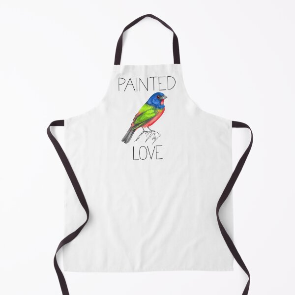 Item preview, Painted Love (Painted Bunting) designed and sold by LauraWolfArtist.