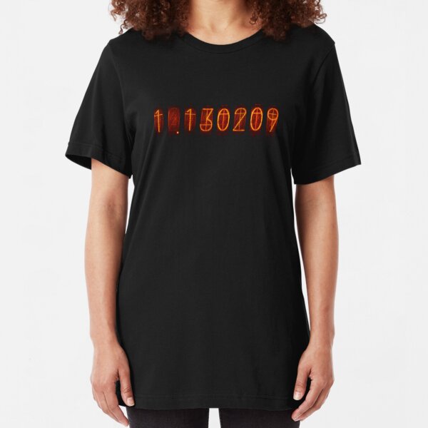 Divergence Meter T-Shirt / Phone case - Steins;Gate Slim Fit T-Shirt