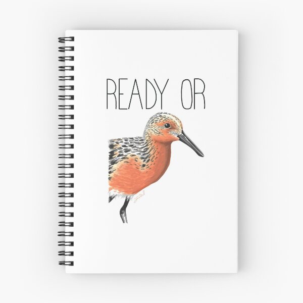 Item preview, Ready or Knot (Red Knot) designed and sold by LauraWolfArtist.