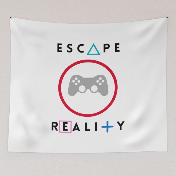 Item preview, Escape Reality | Gamer designed and sold by C00KIESandMILK.