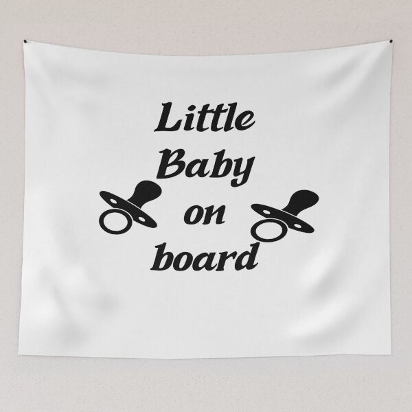 Item preview, Little baby on board designed and sold by JirehShop.