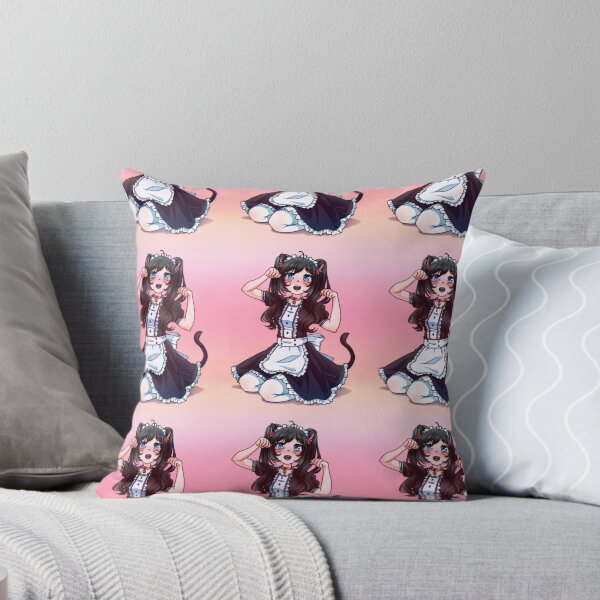 Item preview, Cute Anime Cat Girl Maid designed and sold by vanillaroseart.