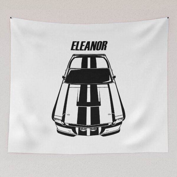 Item preview, Ford Mustang Shelby GT500 Eleanor 1967 - Black Stripes designed and sold by V8social.