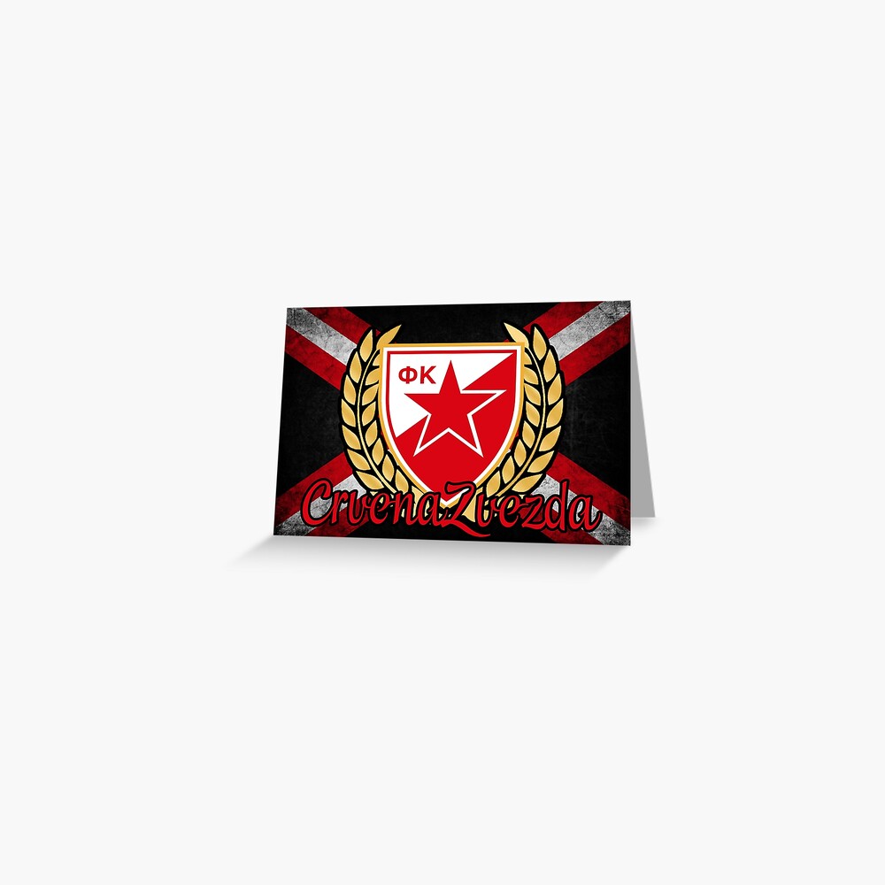 (4 Pack) Red Star Belgrade Serbia Vinyl Sticker Decal Soccer Crvena Zvezda