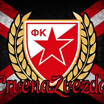 Crvena Zvezda Red Sticker for Sale by VRedBaller