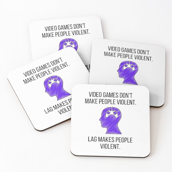 Item preview, Video Games Don't Make People Violent | Gamer designed and sold by C00KIESandMILK.