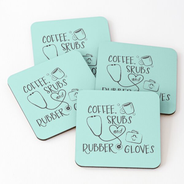 Item preview, Coffee, Scrubs and Rubber Gloves designed and sold by Shutterbug506.