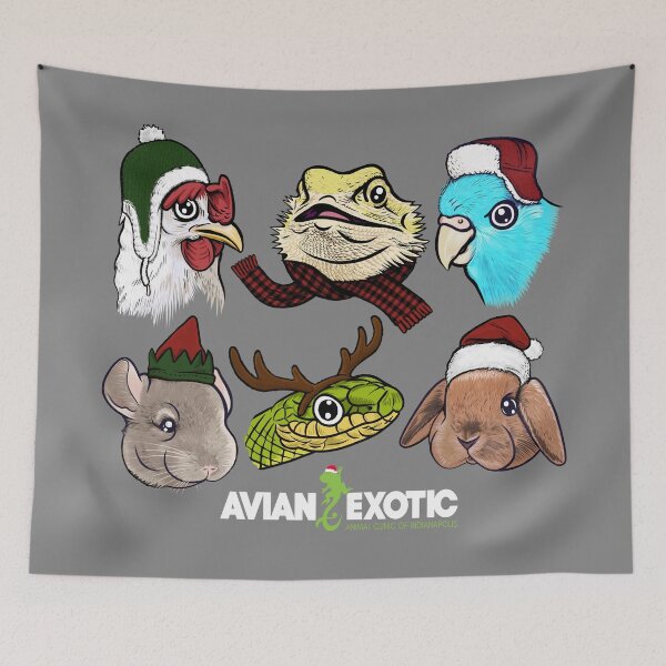 Item preview, Holiday Friends  designed and sold by exoticvetclinic.