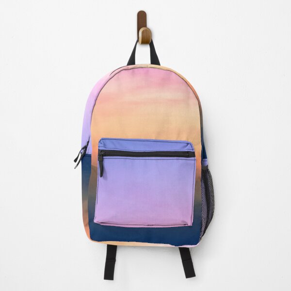 Item preview, Pink Purple and Blue Summer Sunset Mountain View designed and sold by CheraeLynn.