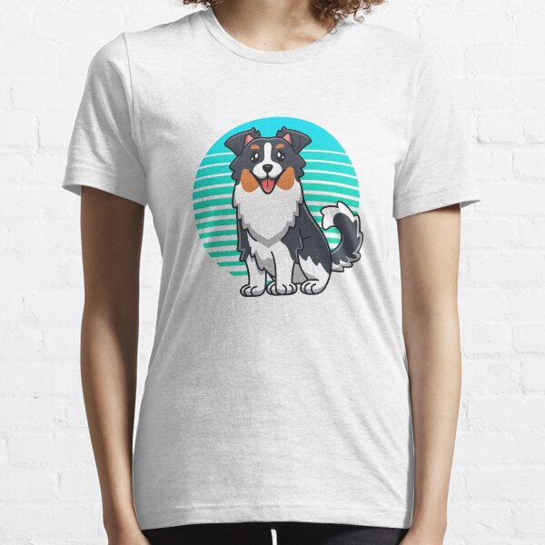 Miniature Australian Shepherd Shirt Aussie Mum Mini Red Tri Aussie Mom Shirt Cute Mini Aussie Shepherd T-shirt Mother's Day Gift For Her