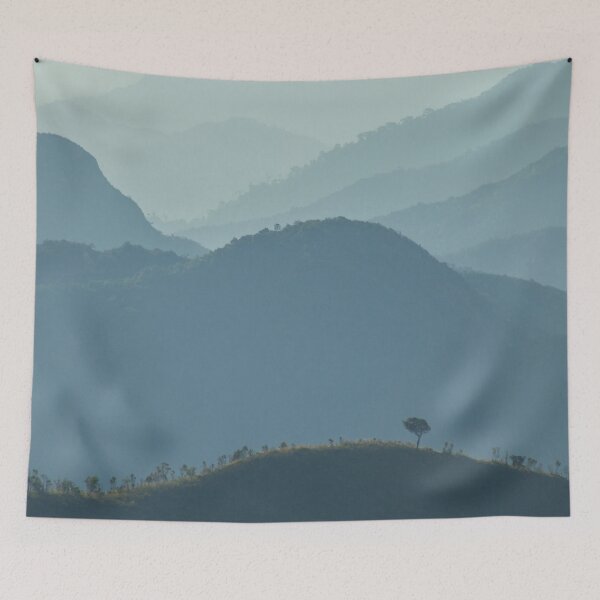 Item preview, Hilly mountain hues designed and sold by Arinom.