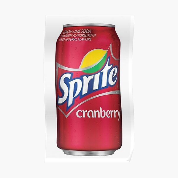 Sprite Cranberry Posters | Redbubble