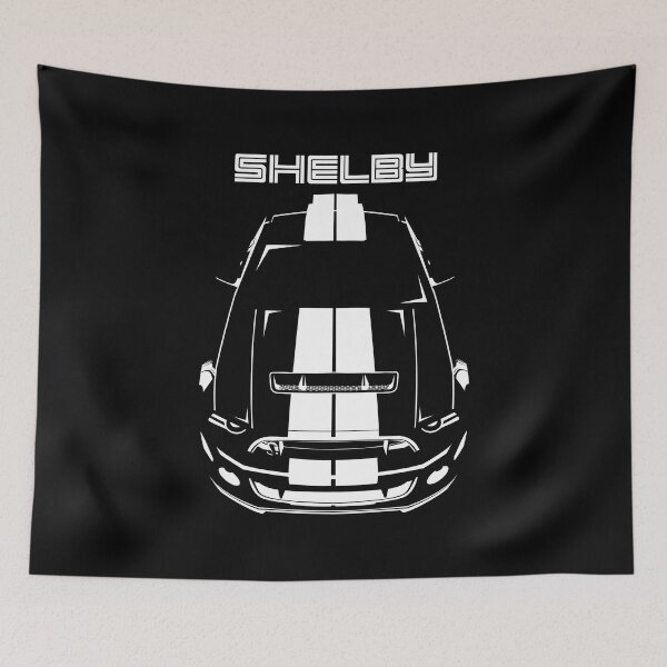 Item preview, Ford Mustang Shelby GT500 S197 2013-2014 - White Stripes designed and sold by V8social.