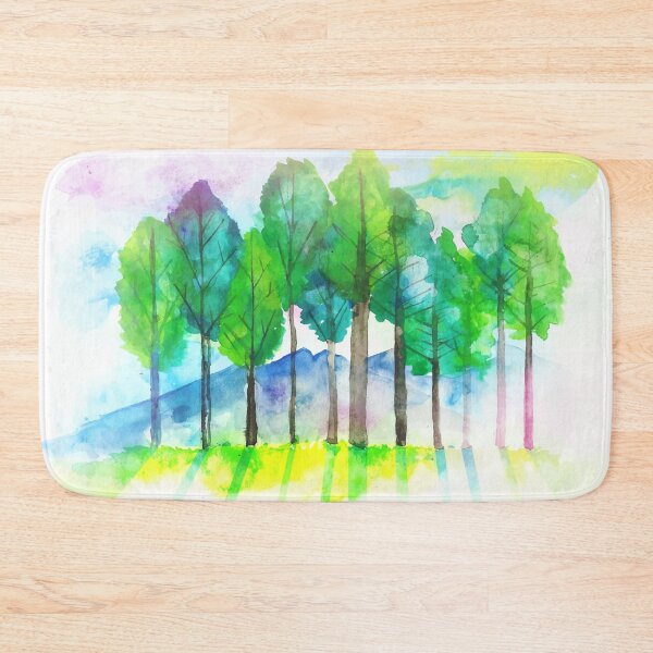 Item preview, Watercolor natural landscape designed and sold by della95.