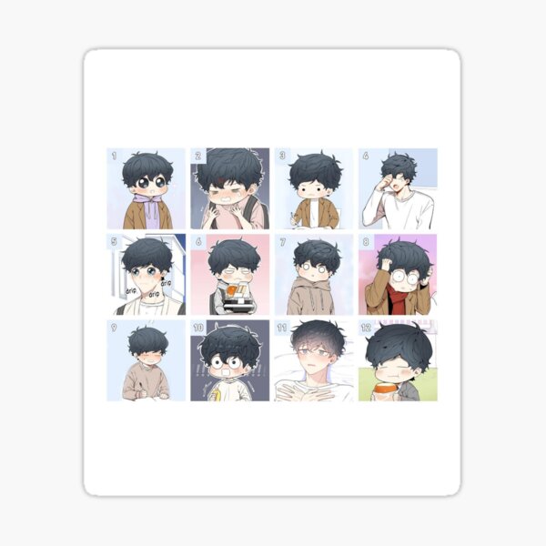 Cherry Blossoms After Winter Cute Collection Manhwa 2 Sticker By Andreasligo25 Redbubble