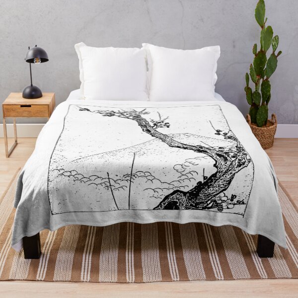 Item preview, Mountain and Blossoming Ume Tree designed and sold by BReinbold.