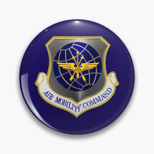 Item preview, Air Force Air Mobility Command Customized Patch designed and sold by SoldierAlways.