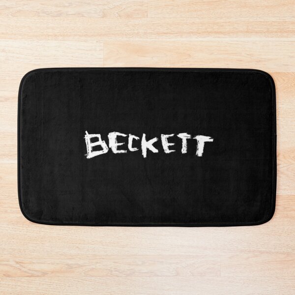 Item preview, Writer Name: Beckett, bold hand lettering, Samuel Beckett designed and sold by badlydrawnbabe.