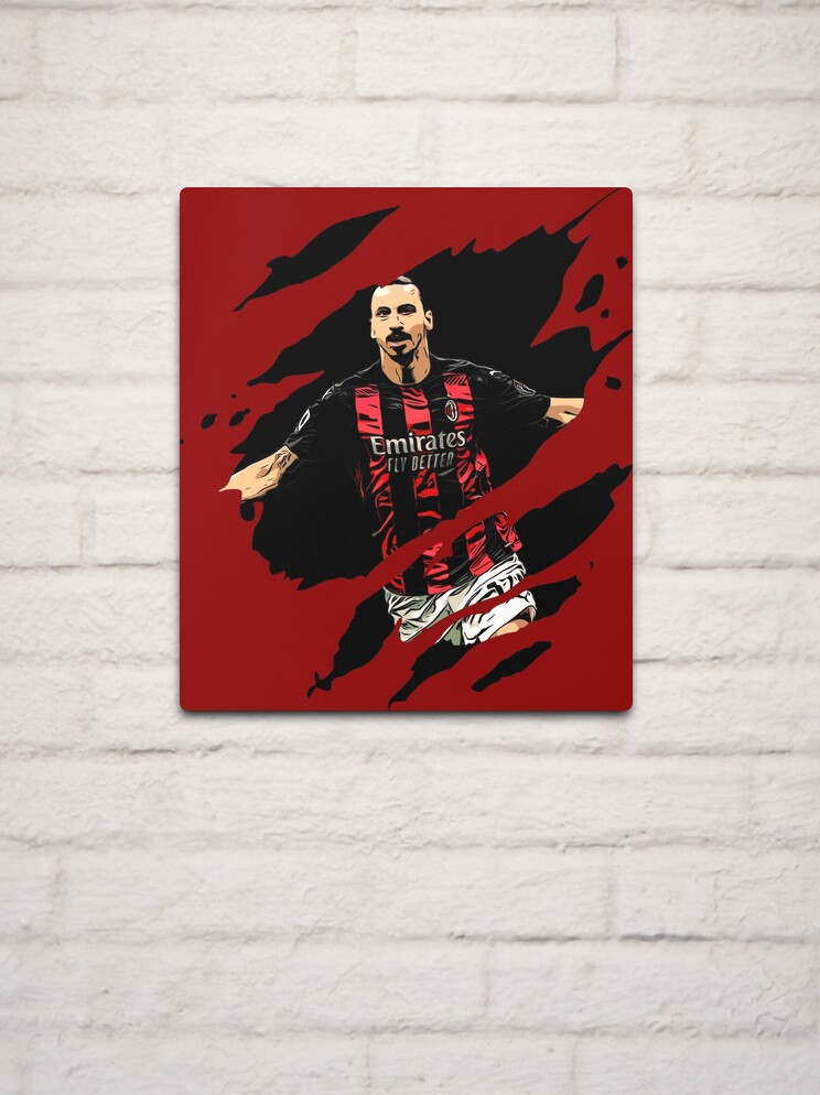 Zlatan Ibrahimovic Ac Milan | Metal Print