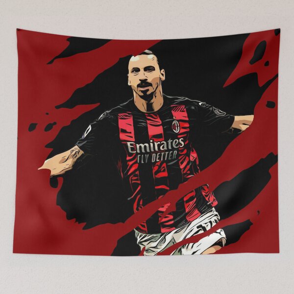Item preview, Zlatan Ibrahimovic Ac Milan designed and sold by The Fit.