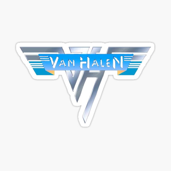 space van blue Sticker
