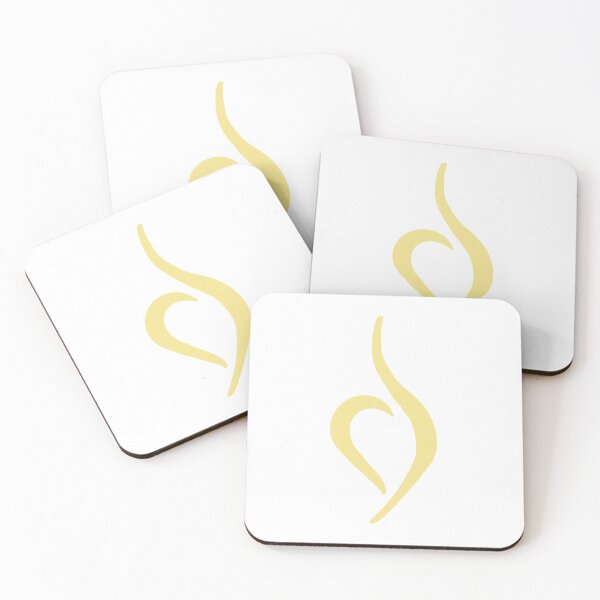 Item preview, NEDA Symbol - Light Yellow designed and sold by Kitty & Birdie Designs.