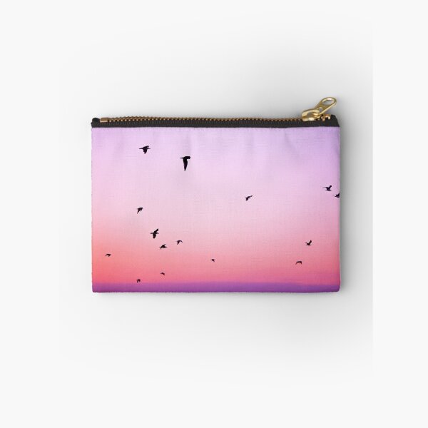 Item preview, Pink Purple and Blue Summer Sunset Birds View designed and sold by CheraeLynn.