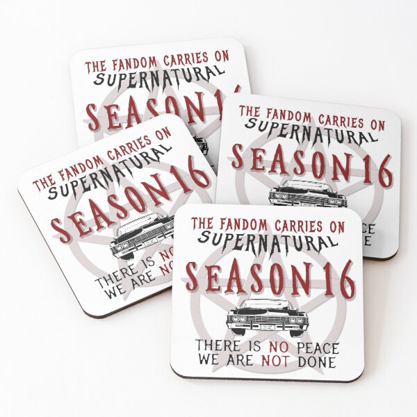 Item preview, SPN Fandom Season 16 (Sleek White Version)  designed and sold by MinaMonsterMash.