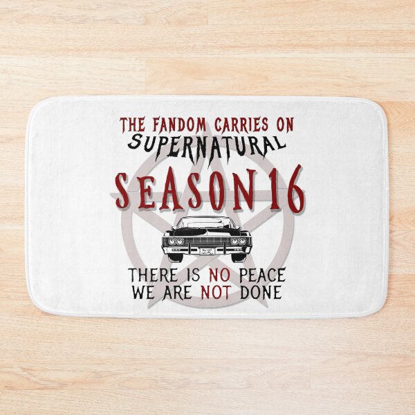 Item preview, SPN Fandom Season 16 (Sleek White Version)  designed and sold by MinaMonsterMash.
