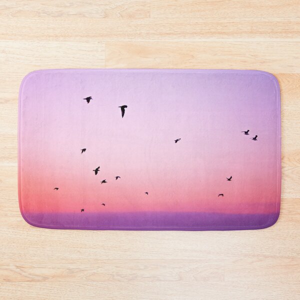 Item preview, Pink Purple and Blue Summer Sunset Birds View designed and sold by CheraeLynn.