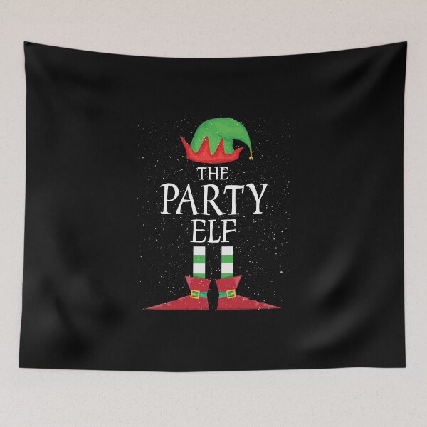Artikelvorschau, Party Elf Family Matching Weihnachtsgruppe Lustiges Geschenk entworfen und verkauft von Teejamson.