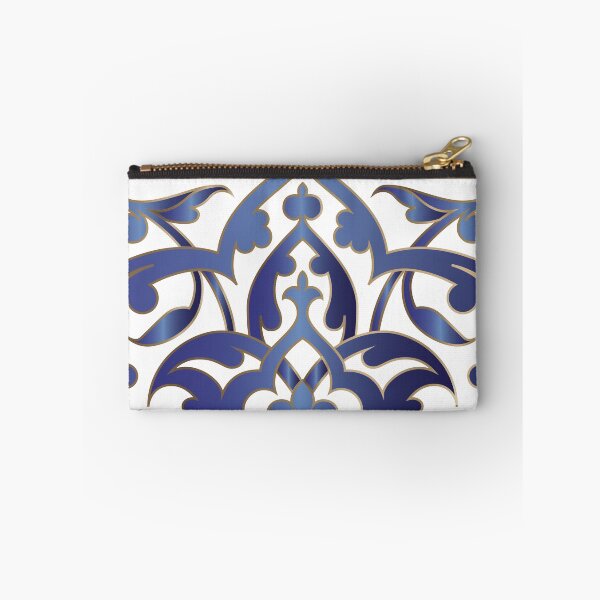 Item preview, Islamic Pattern in blue and gold designed and sold by Adorned Calligraphy.
