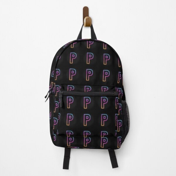Item preview, Letter P - Neon Outrun Retrowave Monogram Art designed and sold by dylanxh.