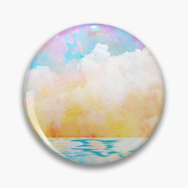 Item preview, Watercolor beach summer background designed and sold by della95.