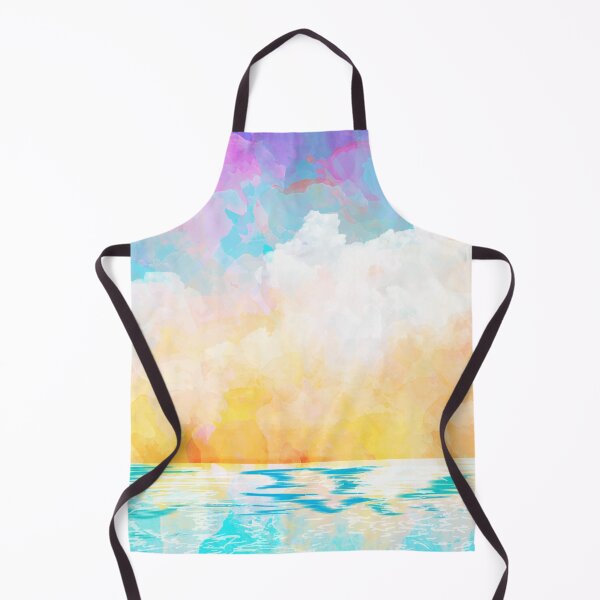 Item preview, Watercolor beach summer background designed and sold by della95.