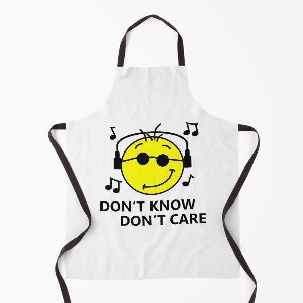 Item preview, Don't Know Don't Care - Happy Face designed and sold by RamiBeans.