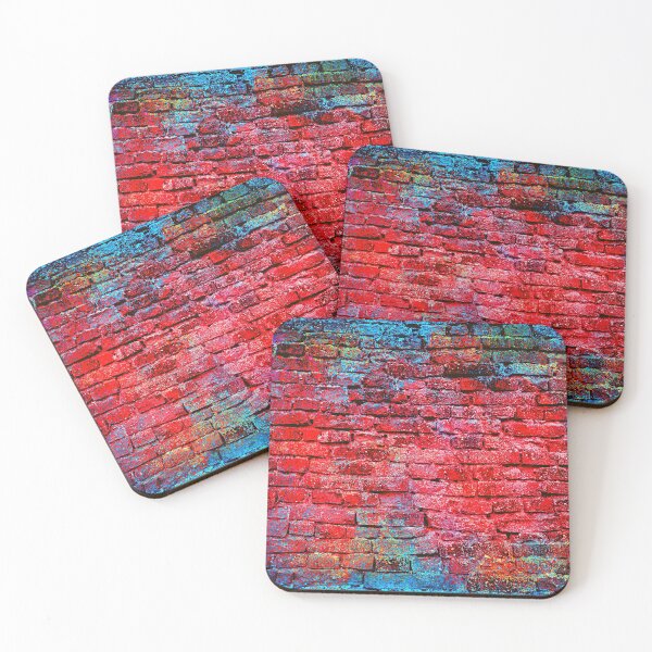Item preview, Amazing Colorful Brick Wall Grafitti Streetart designed and sold by MrGiftee.