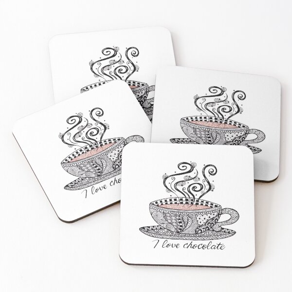 Item preview, I Love Hot Chocolate designed and sold by Ivy Sanchez.